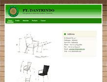 Tablet Screenshot of dantrindo.com